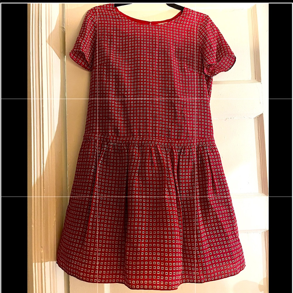 SOLD | Silk Drop-waist Madewell Dress (EUC)